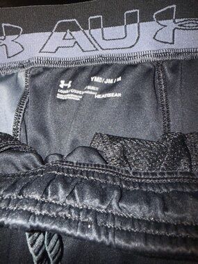 American Eagle Outfitters Kids' Black Sweatpants with Elastic Waist